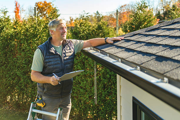 Professional Flat Roof Repair technician working in Dawson, TX